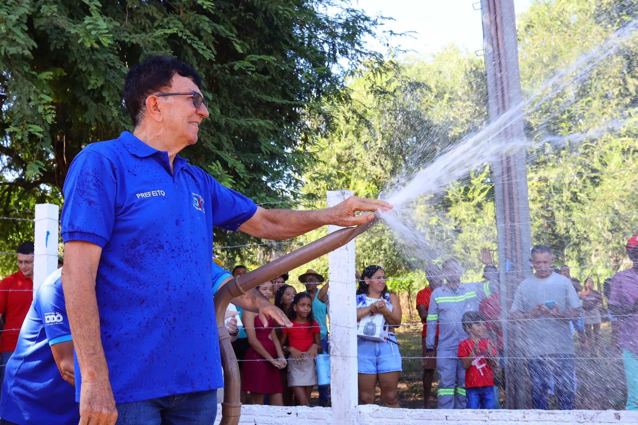 Foto 6 – SAAE e Prefeitura de Codó inauguram dois novos poços artesianos e ampliam abastecimento de água na zona rural