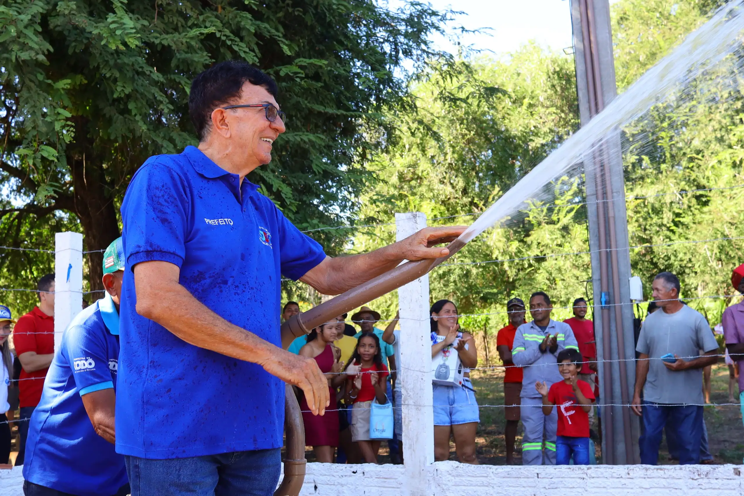 Foto 5 – SAAE e Prefeitura de Codó inauguram dois novos poços artesianos e ampliam abastecimento de água na zona rural