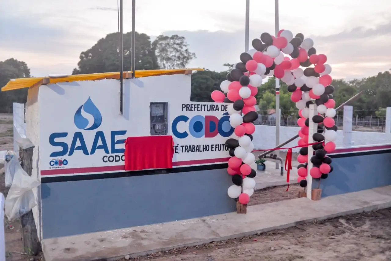 Prefeitura de Codó e SAAE inauguram sistema de abastecimento de água no Alto Novo