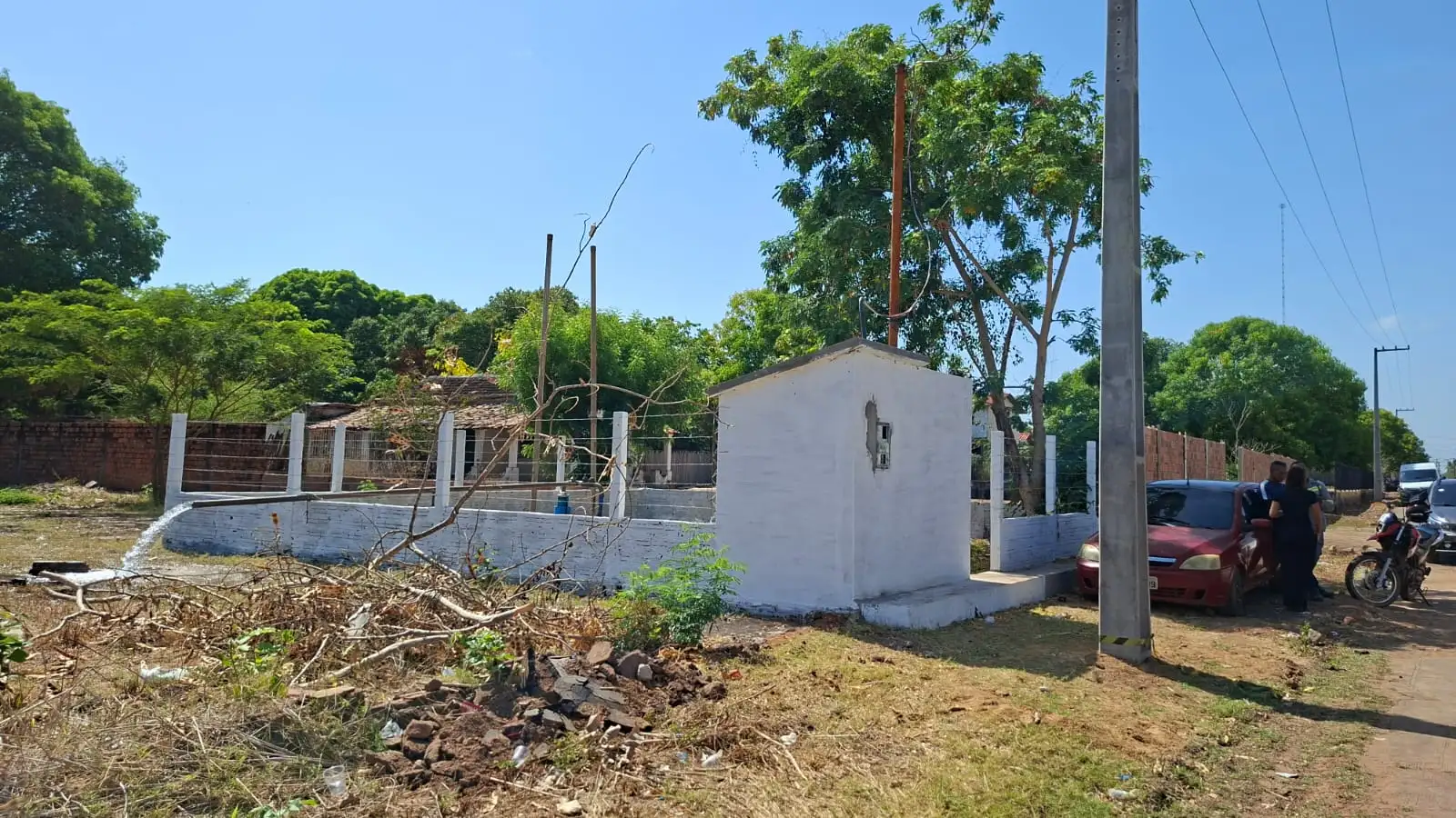 Foto 8 – Novo poço é ativado na Vila Fomento para reforçar abastecimento de água