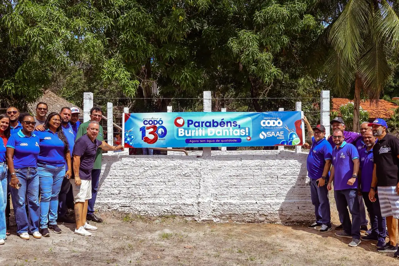 Buriti Dantas recebe primeiro poço e conquista mais qualidade de vida