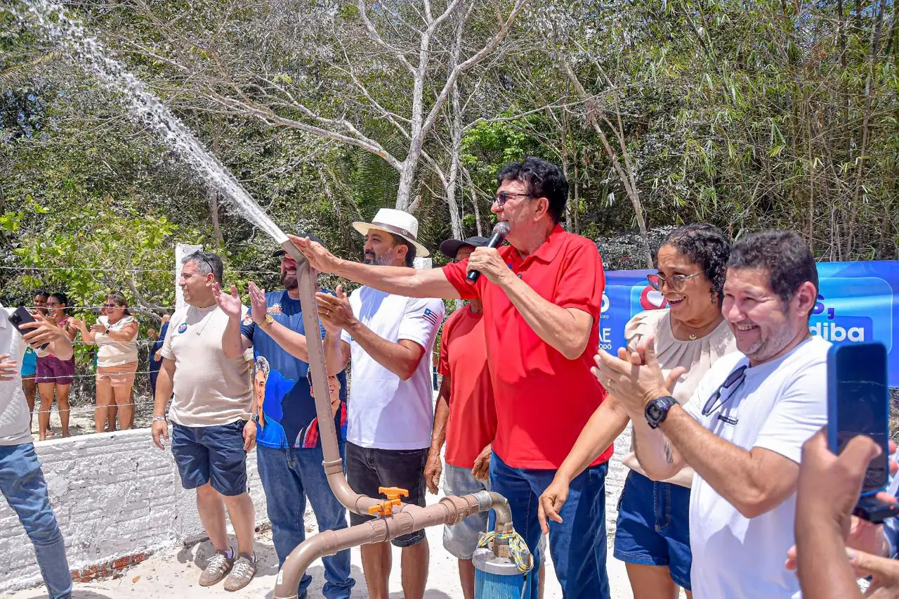Prefeito Chiquinho FC e SAAE Codó inauguram novo poço na Mirindiba
