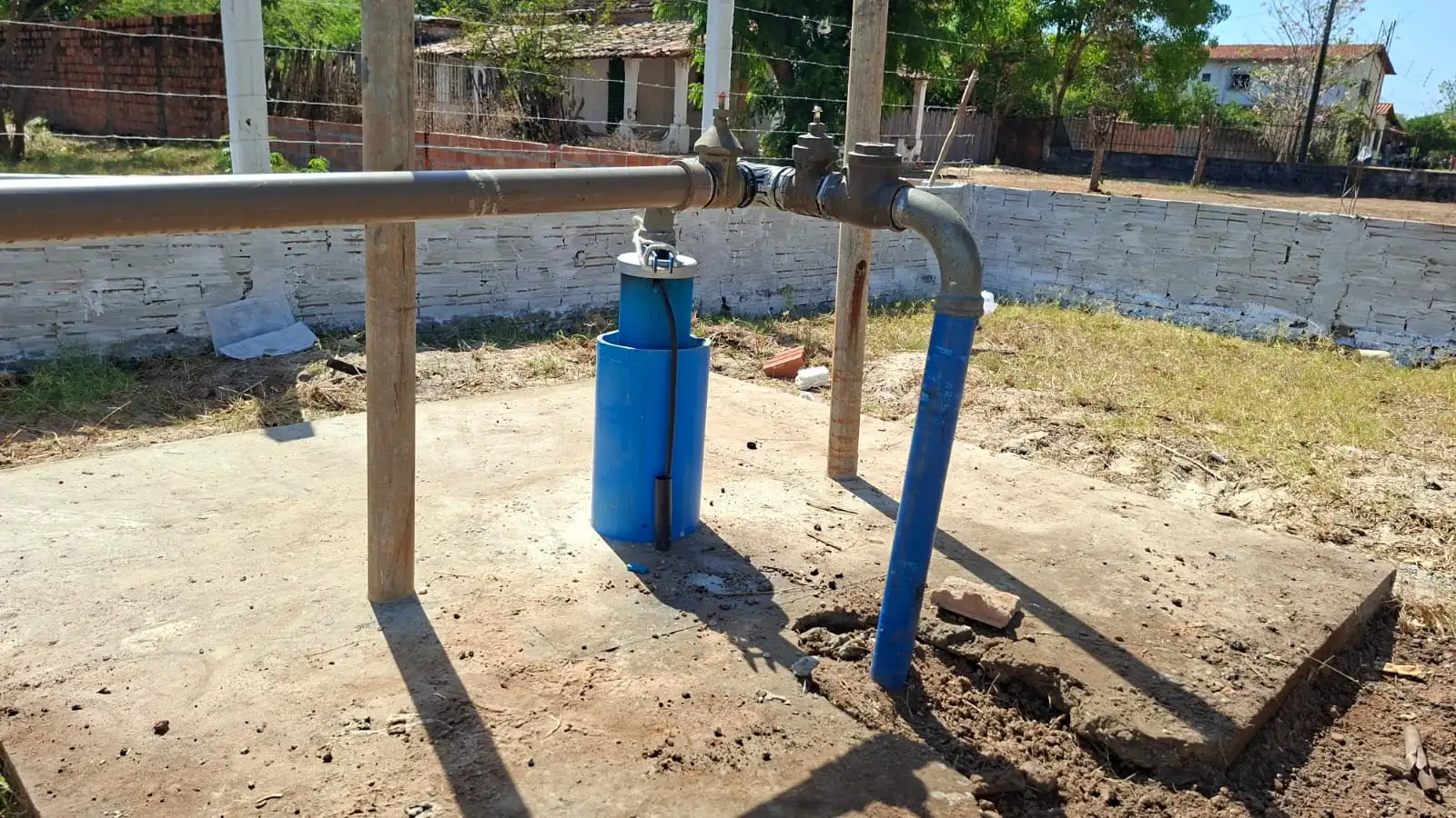 Foto 3 – Novo poço é ativado na Vila Fomento para reforçar abastecimento de água