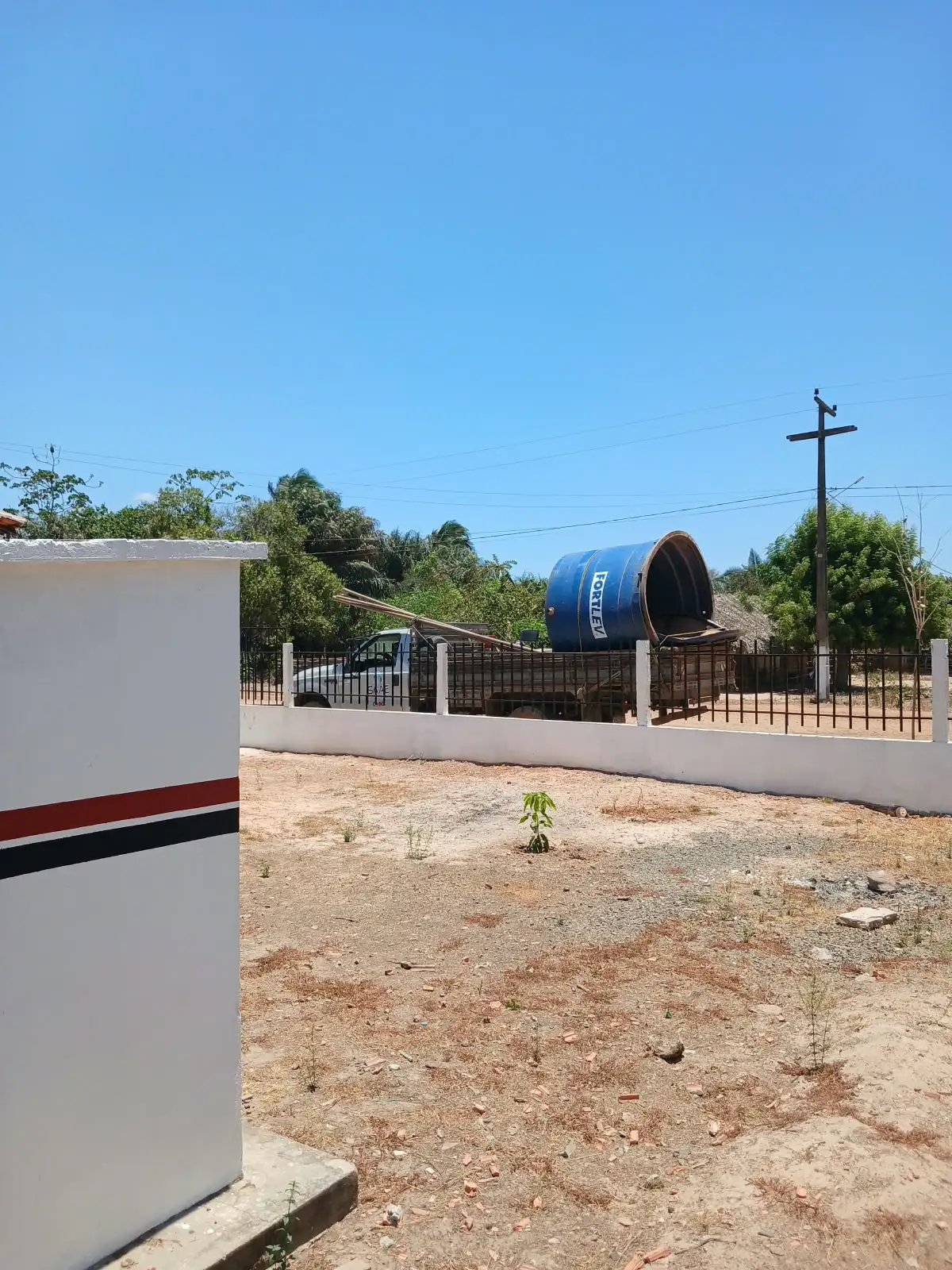 Foto 3 – SAAE Codó realiza troca de caixa d’água no povoado Cacimba de Areia