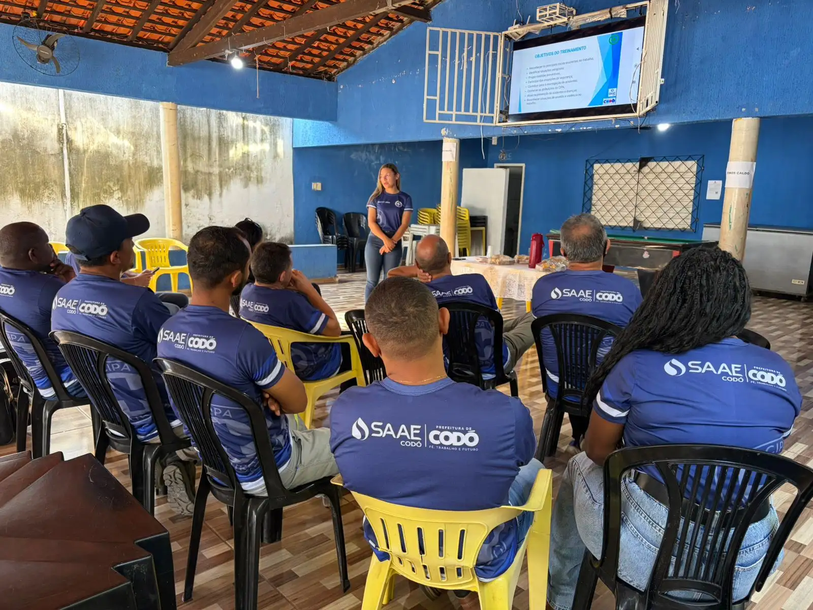 SAAE Codó promove treinamento da CIPA com foco na prevenção de acidentes e combate ao assédio