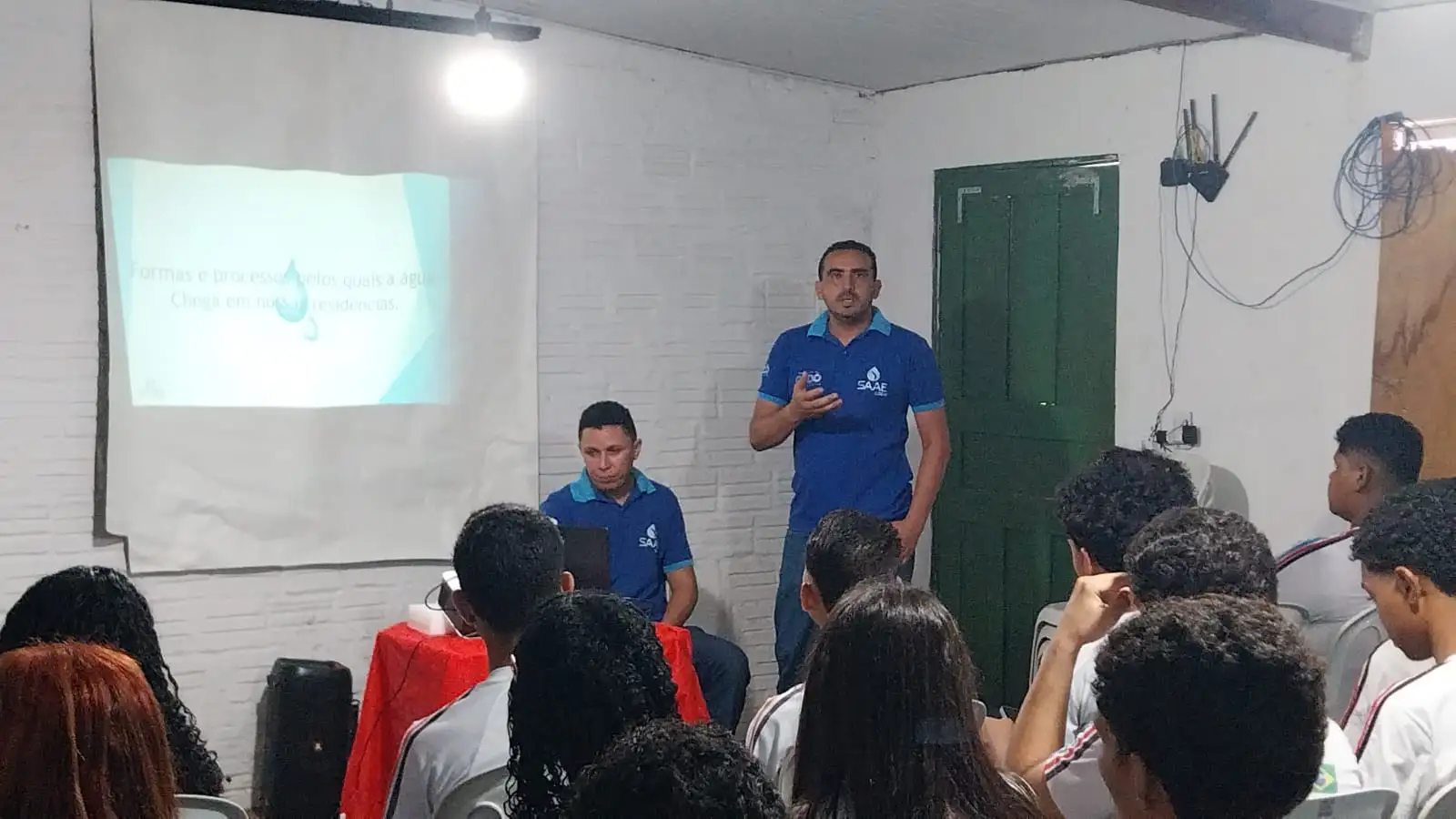 Foto 3 – SAAE participa da 1ª Feira Ambiental e promove palestra sobre abastecimento e qualidade da água