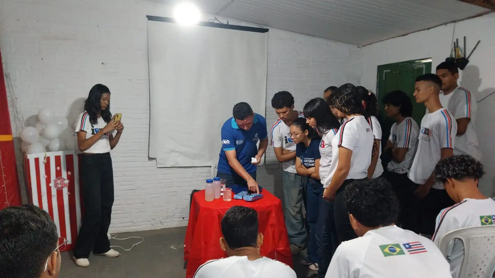 Foto 2 – SAAE participa da 1ª Feira Ambiental e promove palestra sobre abastecimento e qualidade da água