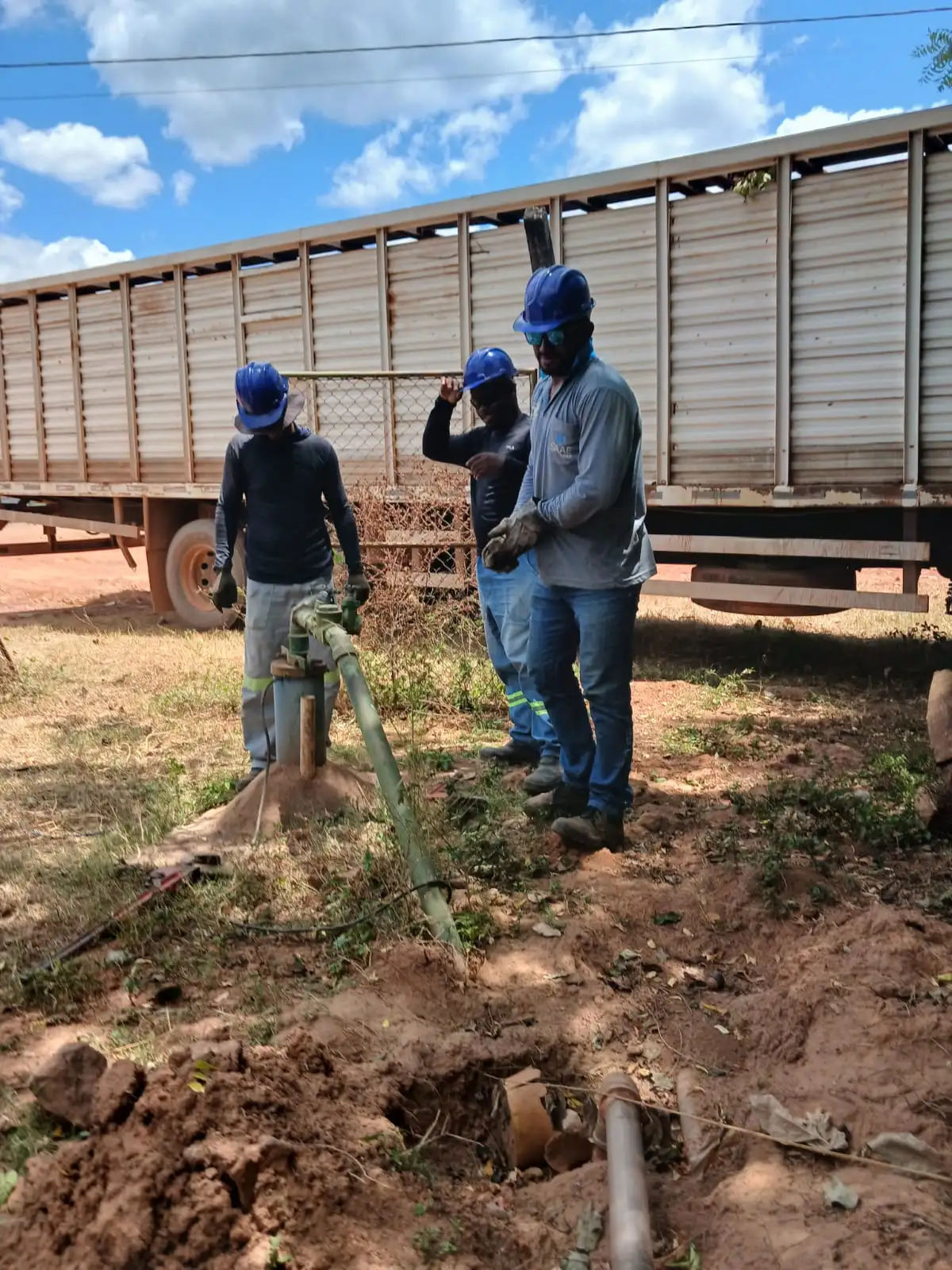 Foto 2 – SAAE Codó realiza troca de bomba e amplia vazão de água no povoado Lagoinha