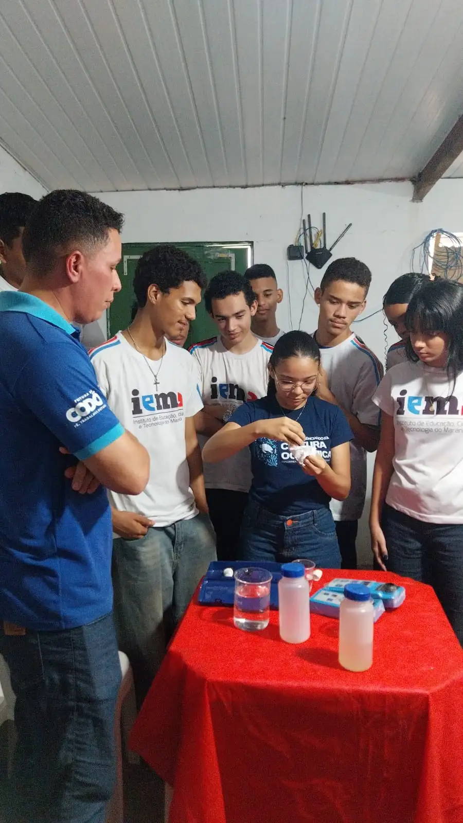 Foto 1 – SAAE participa da 1ª Feira Ambiental e promove palestra sobre abastecimento e qualidade da água