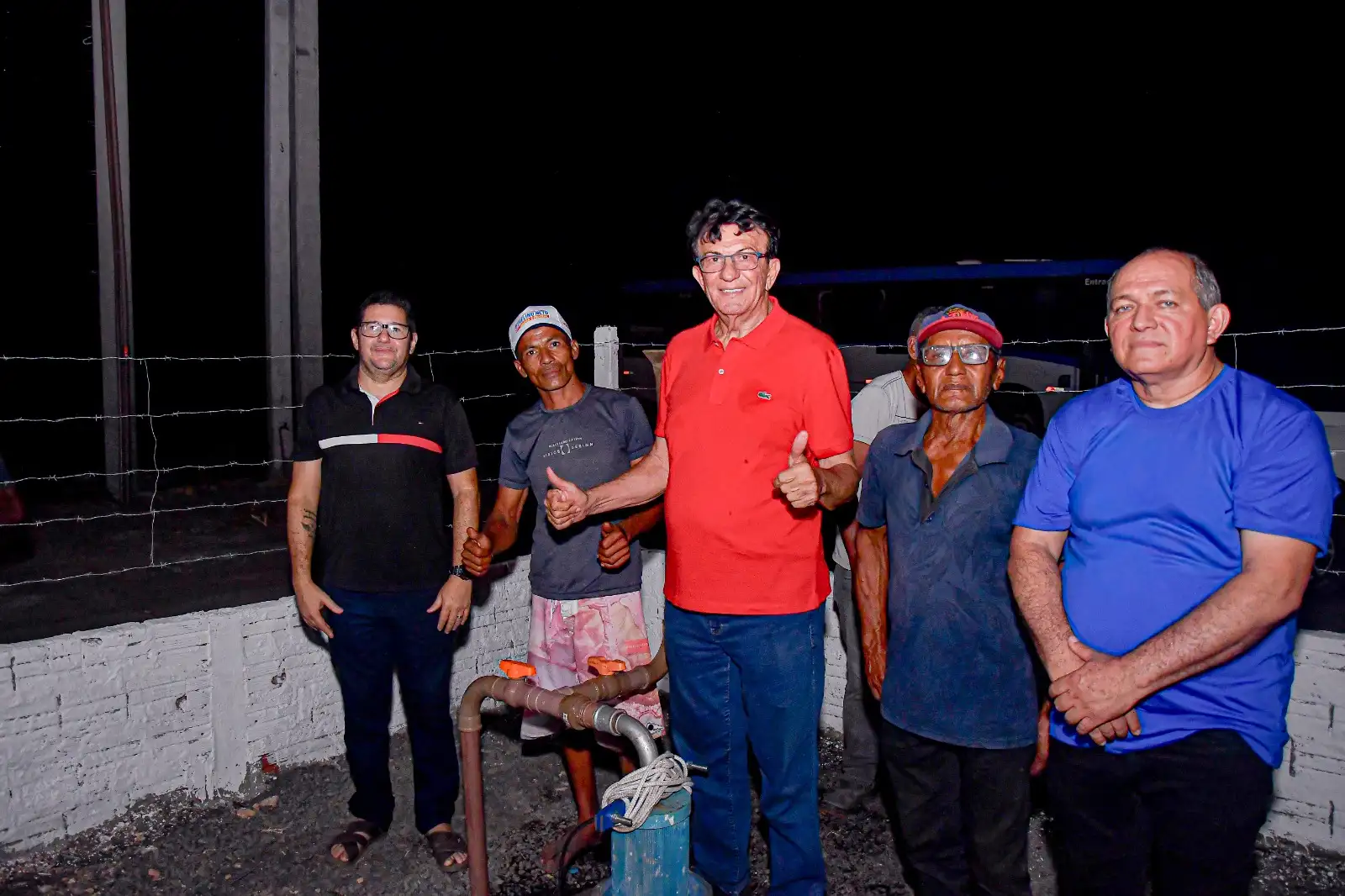 Foto 1 – Prefeito Chiquinho FC e SAAE Codó inauguram novo poço na Fazenda Imperial II