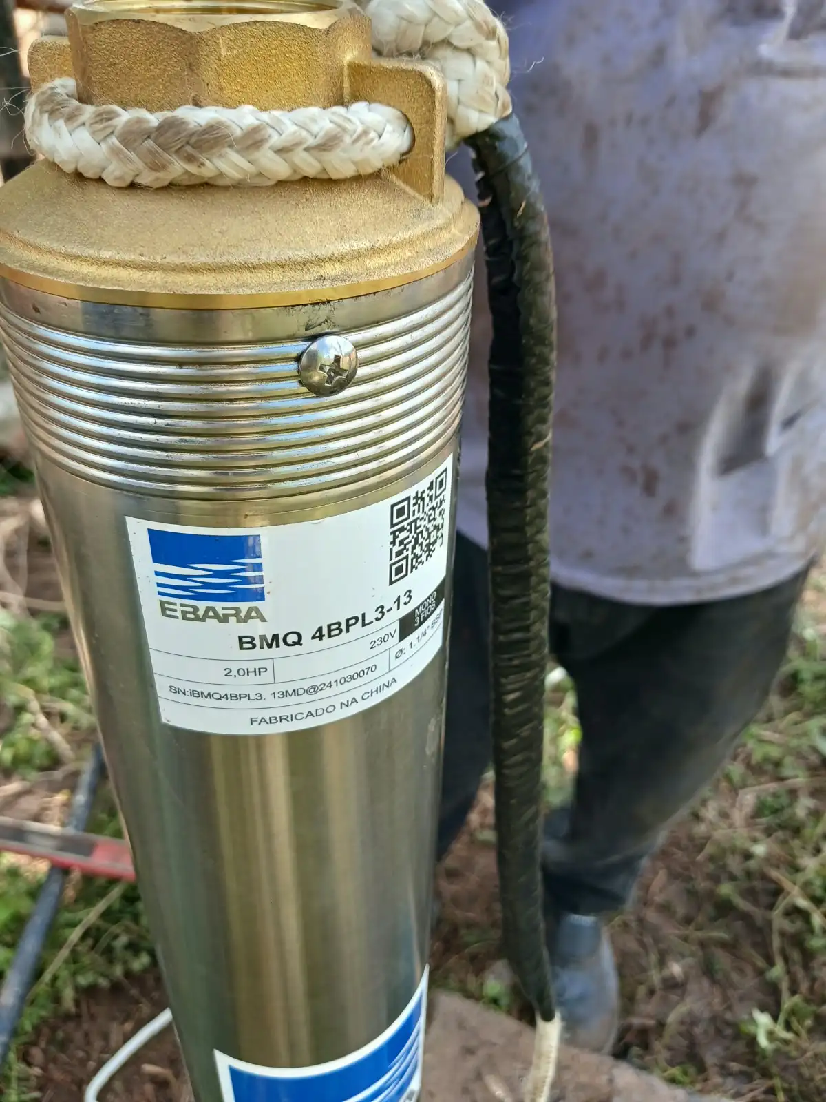 Foto 2 – Povoado São Lourenço tem melhora no abastecimento de água após troca de bomba