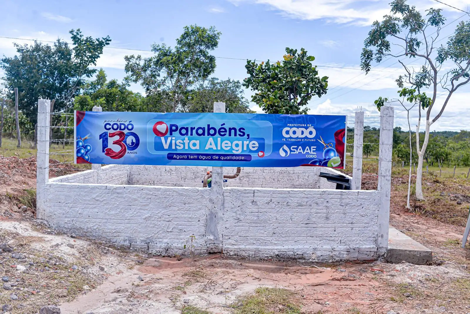 Foto 4 – SAAE de Codó leva mais dignidade ao Povoado Vista Alegre com implantação de sistema completo de abastecimento de água
